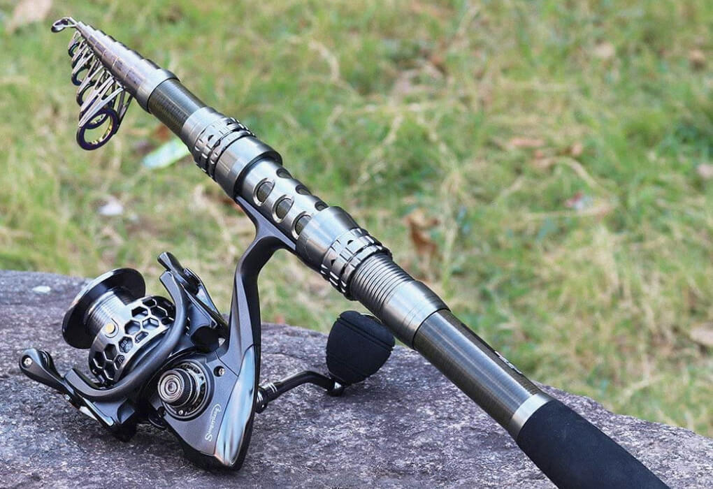travelling fishing rods