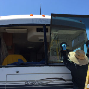 RV glass replacement