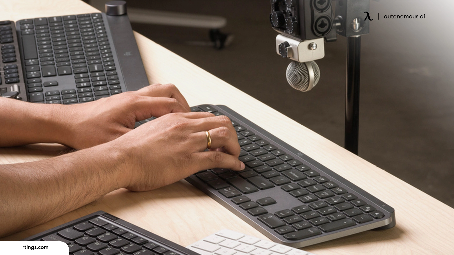 quiet mechanical keyboard for office