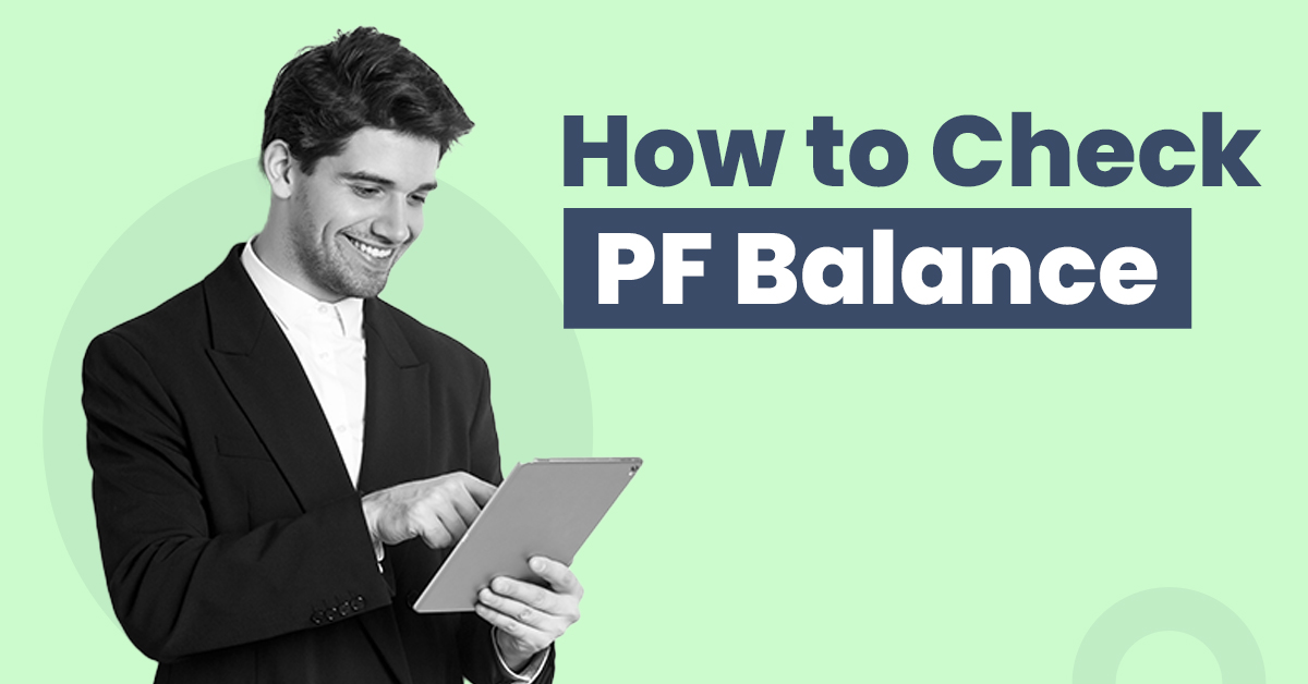 check pf balance