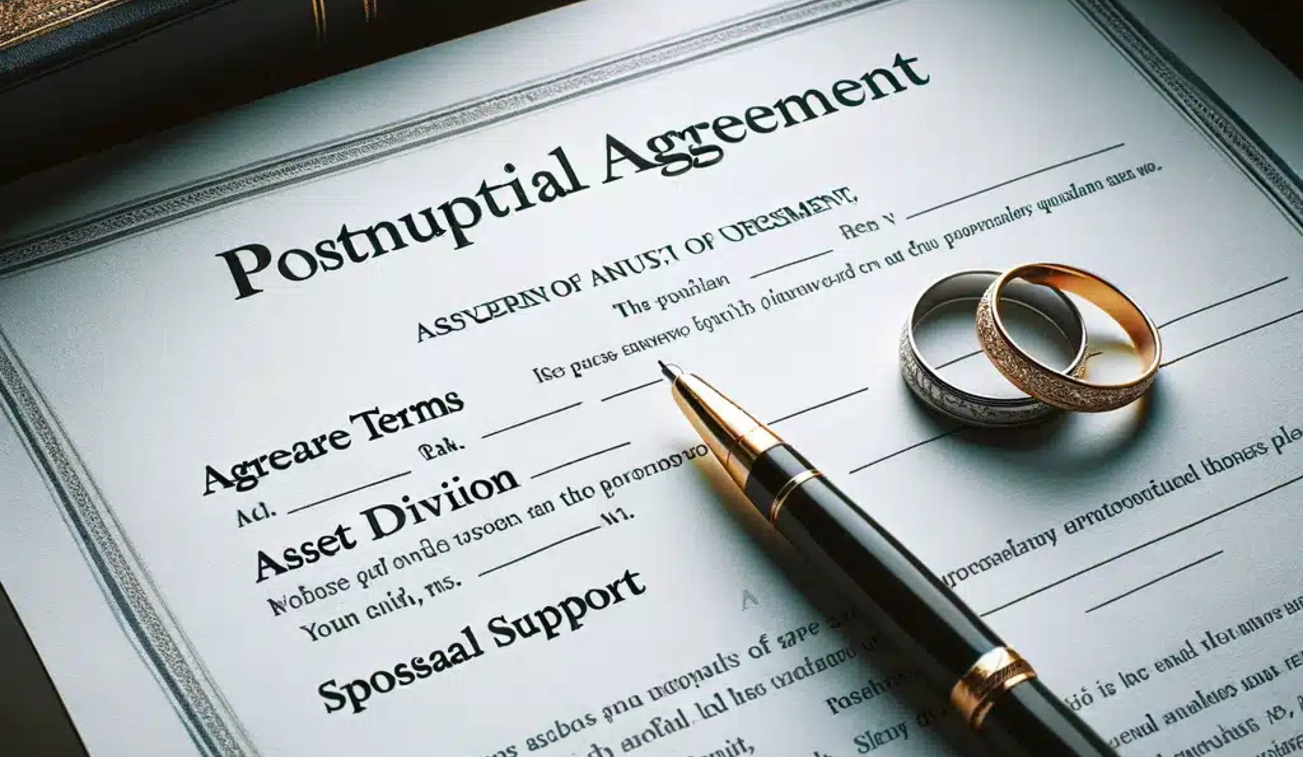 Postnuptial agreement lawyer Greenwich