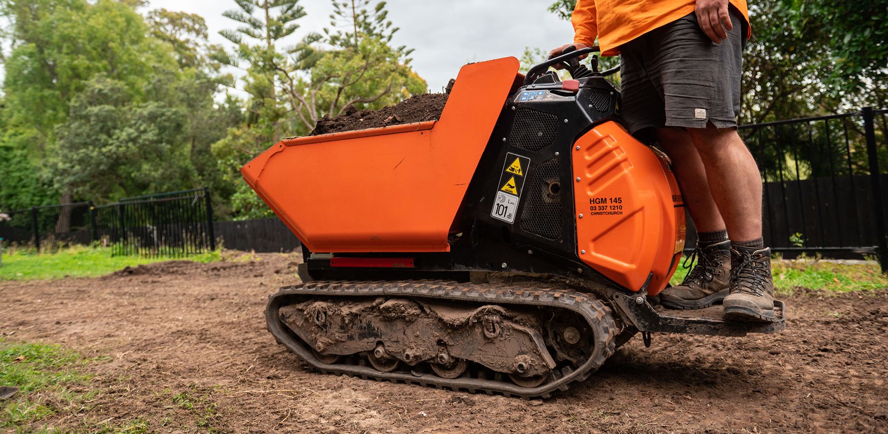 mini crawler dumper