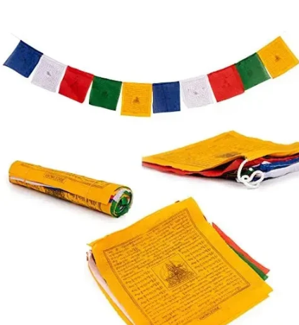 Tibetan prayer flags